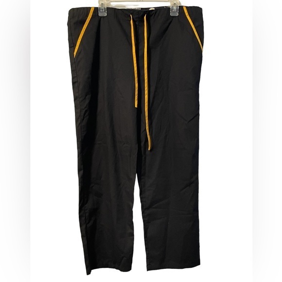 NFL Team Apparel Pittsburgh Steelers Scrub Pants Size Small NWT - Picture 2 of 6